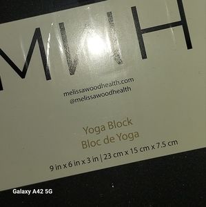 MWH black Yoga Block